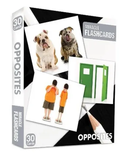 Miracle Flashcards Opposites 30 Cards