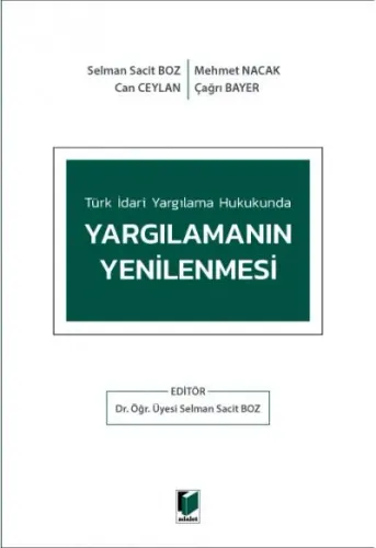 Yargılamanın Yenilenmesi