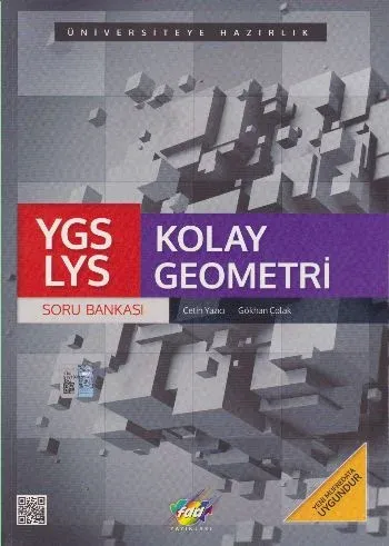 FDD YKS-TYT Kolay Geometri Soru Bankası 1. Oturum - 2. Oturum