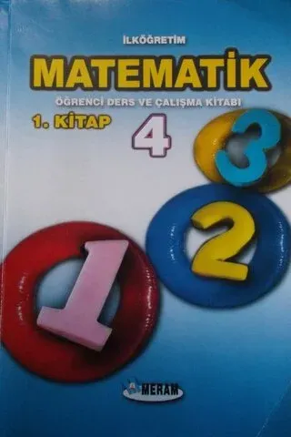 4. Sınıf Matematik Öğrenci Ders ve Çalışma Kitabı 1. Kitap