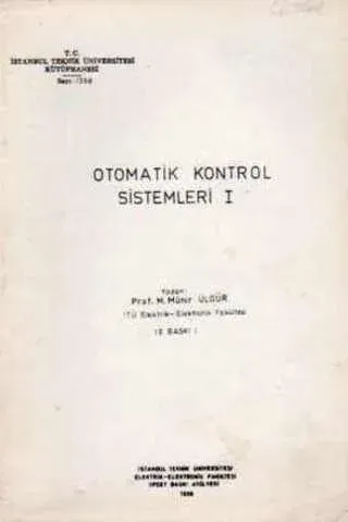 Otomatik Kontrol Sistemleri 1