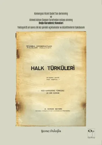 Yedi Karadeniz Türküsü ve Bir Horon