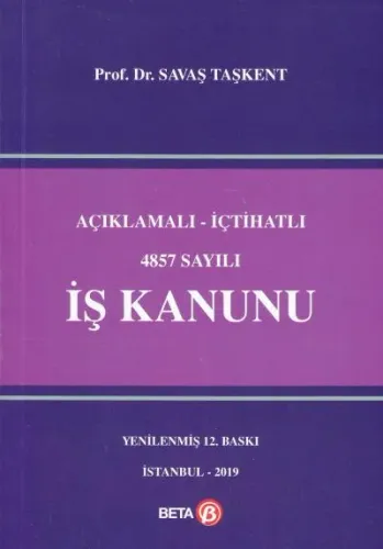 4857 Sayılı İş Kanunu