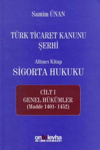 Altıncı Kitap - Sigorta Hukuku