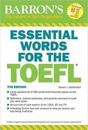 Barron's Essential Words for the TOEFL, 7th Edition