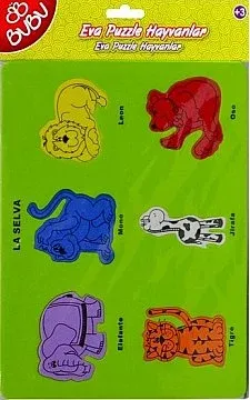 BU-BU EVA PUZZLE Hayvanlar