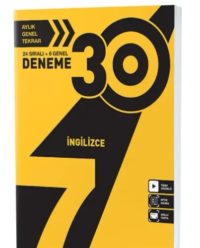 Hız Yayınları 7. Sınıf İngilizce 30 lu Deneme