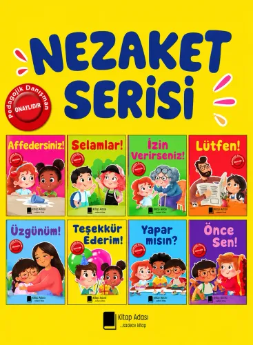 NEZAKET SERİSİ OKUMA SETİ ( 8.KİTAP)