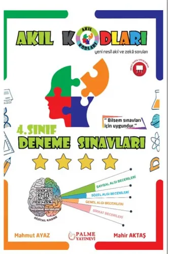 Palme Yayınları 4. Sınıf Akıl Kodları Deneme Sınavı