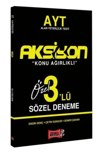 Yargı AYT Aksiyon Sözel 3'lü Deneme 2021 -YENİ