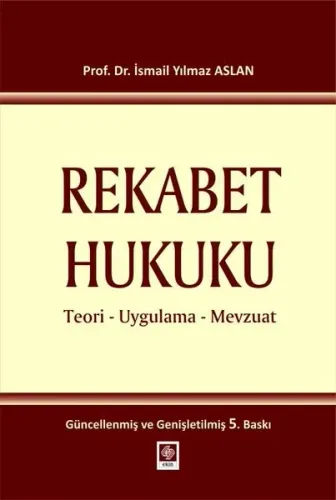 Rekabet Hukuku Yılmaz Aslan