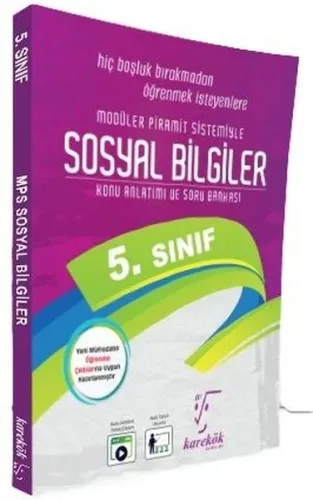 Karekök Yayınları 5. Sınıf Sosyal Bilgiler MPS Konu Anlatımlı Soru Bankası