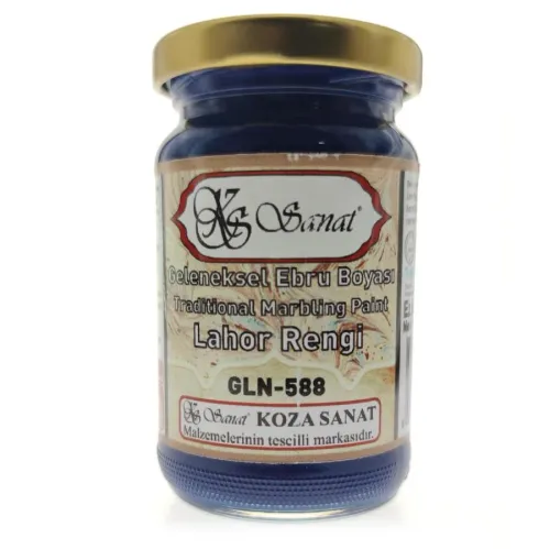 Koza Sanat Ebru Boyası PİGMENT LAHOR RENGİ