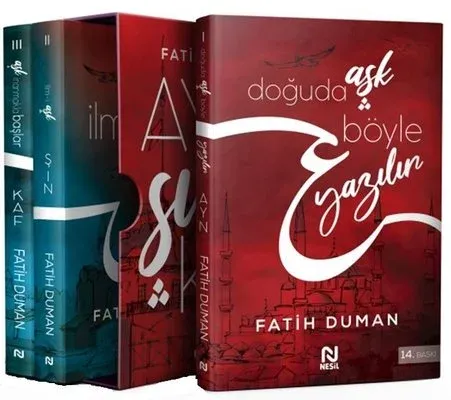 Fatih Duman Aşk Serisi 3 Kitap