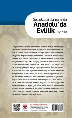 Selçuklular Zamanında Anadolu'da Evlilik Seval Orhan Dündar Selçuklular Zamanında Anadolu'da Evlilik Seval Orhan Dündar