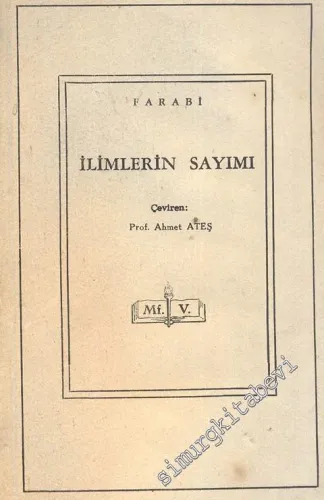 İlimlerin Sayımı -