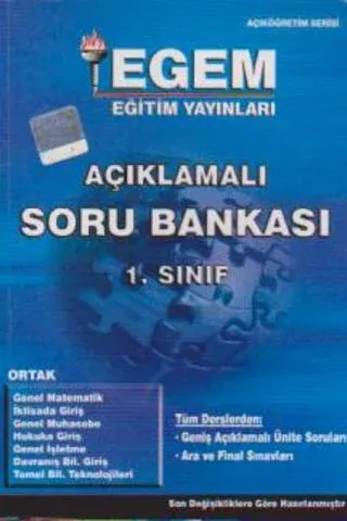 Açıklamalı Soru Bankası 1.Sınıf