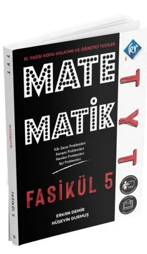 KR Akademi TYT Matematik El Yazısı Konu Anlatımlı 5. Fasikül