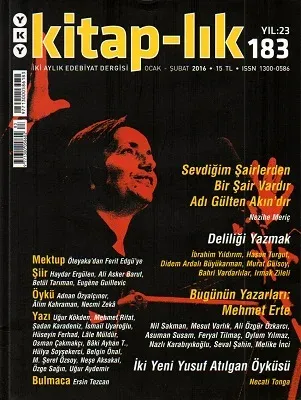 Kitap-lık Aylık Edebiyat Dergisi Ocak - Şubat 2016 - 183