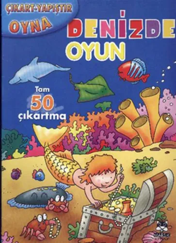 Denizde Oyunlu 50 Çıkartma Çıkart Yapıştır Oyna
