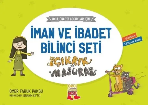 Çıkrık ve Masura - Hikâyelerle İman ve İbadet Bilinci;10 Kitap, 5+ Yaş