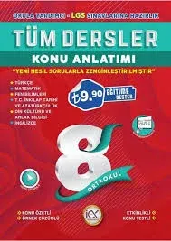 İLK ÖNCE 8. SINIF KONU ANLATIMLI TÜM DERSLER - 2021
