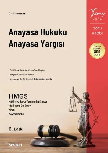 Themis Anayasa Hukuku – Anayasa Yargısı Soru Kitabı