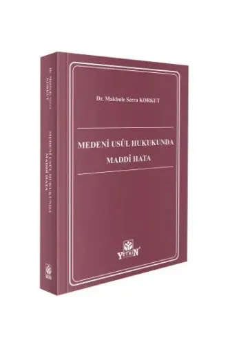 Medeni Usul Hukukunda Maddi Hata