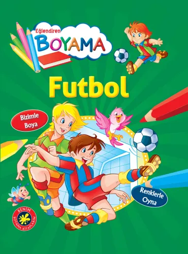 Futbol; Eğlendiren Boyama Serisi