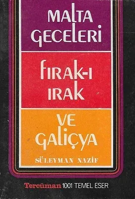 Malta Geceleri Fırak-ı Irak ve Gliçya 1979 Baskı