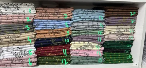 Erbaini İdrisiyye Yazılı Şal Anonim