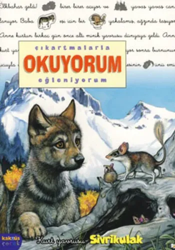 Çıkartmalarla Okuyorum Eğleniyorum; Kurt Yavrusu Sivrikulak
