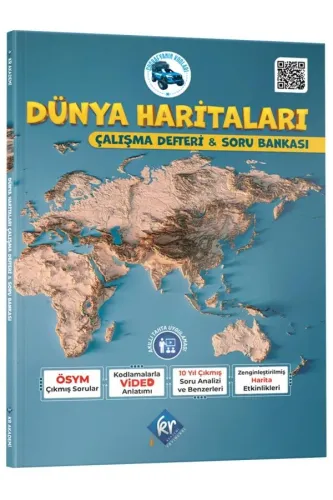 COĞRAFYANIN KODLARI DÜNYA HARİTALARI ÇALIŞMA DEFTERİ VE SORU BANKASI