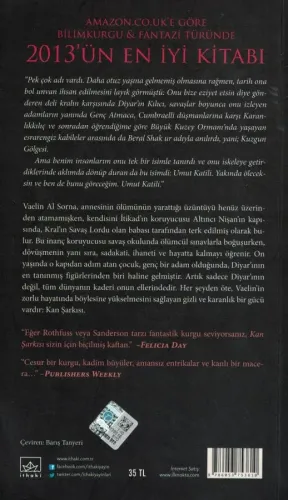 Kan Şarkısı / Kuzgunun Gölgesi -1 Anthony Ryan İthaki Yayınları %38 in