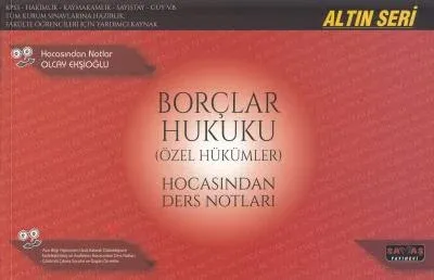 Borçlar Hukuku Özel Hükümler