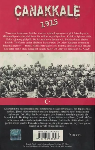 Çanakkale 1915 / Ölüme Koşanlar Recep Şükrü Apuhan Timaş Yayınları %52