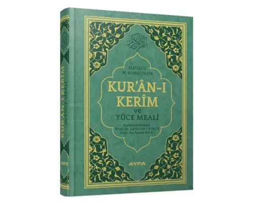 Kuranı Kerim ve Yüce Meali Hafız Boy