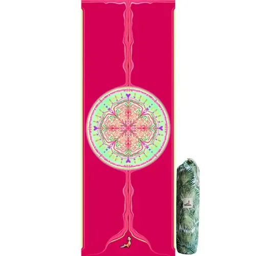 Mandala Series 4.1 mm Follow The White Rabbit Doğal Kauçuk Kaydırmaz Yoga Matı