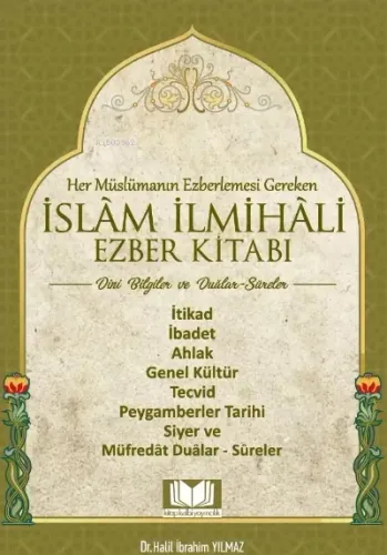 İslam İlmihali Ezber Kitabı Dini Bilgiler