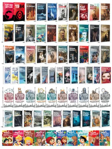 Büyük Dünya Klasikleri - 75 Klasik ve Resimli Masallar - Halkkitabevi