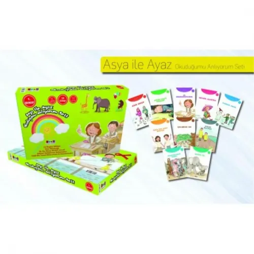 ASYA İLE AYAZ OKUDUĞUMU ANLIYORUMİ (10 KİTAP)