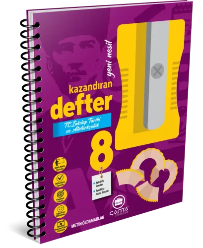 Çanta - 8.Sınıf Defter Kazandıran Tc.İnkılap Tarihi ve Atatürkçülük