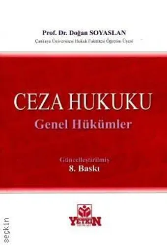 Ceza Hukuku Genel Hükümler