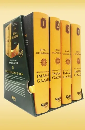 İhyau Ulumid Din Seti (4 Cilt Büyük Boy Takım)