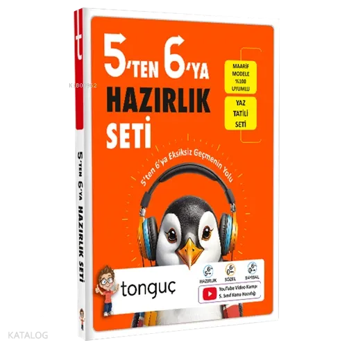 Tonguç Akademi 5'ten 6'ya Hazırlık Seti