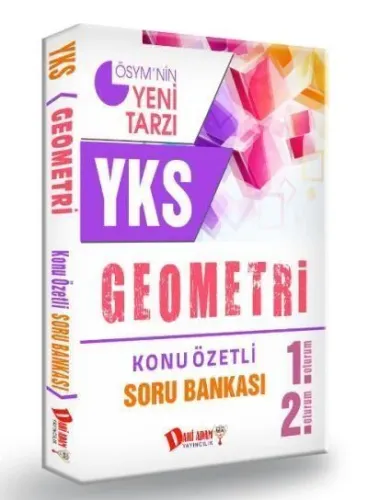 Dahi Adam YKS Geometri Konu Özetli Soru Bankası 1. Oturum Ve 2. Oturum