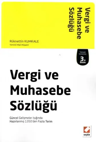 Vergi ve Muhasebe Sözlüğü