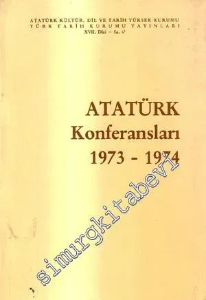 Atatürk Konferansları 6 (1973 - 1974) -        1991