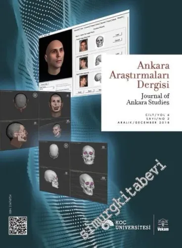 Ankara Araştırmaları Dergisi = Journal of Ankara Studies  - Sayı: 2  Cilt: 6    Aralık  2019
