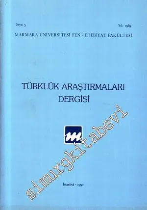 Türklük Araştırmaları Dergisi - Sayı: 5